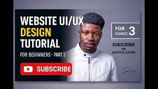 Website UI/UX design with Figma - For Beginners