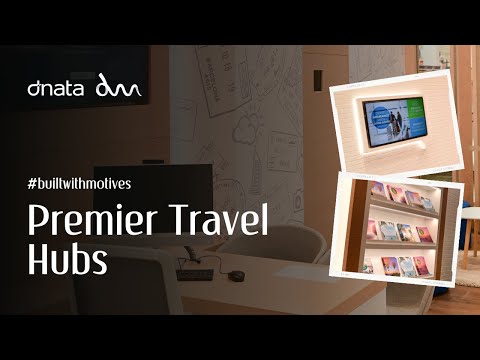 Dnata World Travel Outlet | City Centre Al Zahia | Design Motives | #buildwithmotives #designmotives