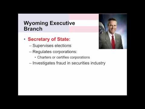 wyoming executive branch