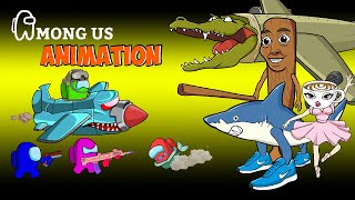 어몽어스 Among Us VS Italian Brainrot Animals | AMONG US FUNNY ANIMATION