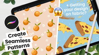 How To Create SEAMLESS PATTERNS In Procreate