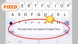 Ayusin Ang app na ito ay hindi sumusuporta sa mga larawan dito Problema
