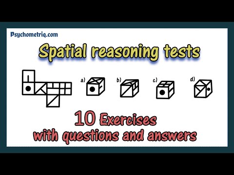 🎲 Spatial reasoning tests. ✏️ Tips, questions and answers