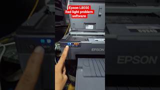 Epson L8050 L18050 Red light blink problem Software update reset #Epsonprinterreset