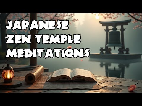 🕊️ Zen Temple Music - Shakuhachi Flute & Deep Bells for Meditation (60 BPM) ☯️