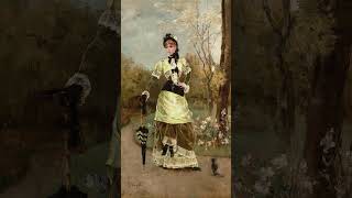 5 Paintings by Alfred Stevens | Vintage Art Screensaver | Background Art | Beautiful wallpaper