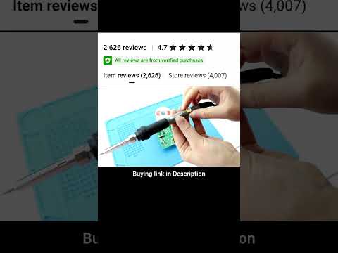 60W Adjustable Temperature Soldering Iron 220V
