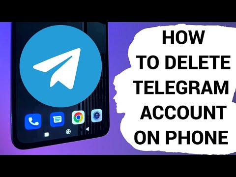 How to delete Telegram account on phone in 2024