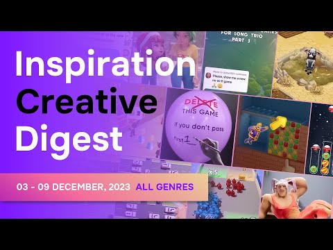 Freshest trends in mobile game ads (3 - 9 December, 2023 | All Games)