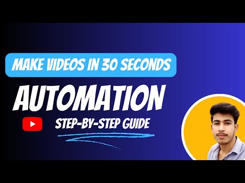 Mastering YouTube Video Automation: A Step-by-Step Guide for Success in Hindi