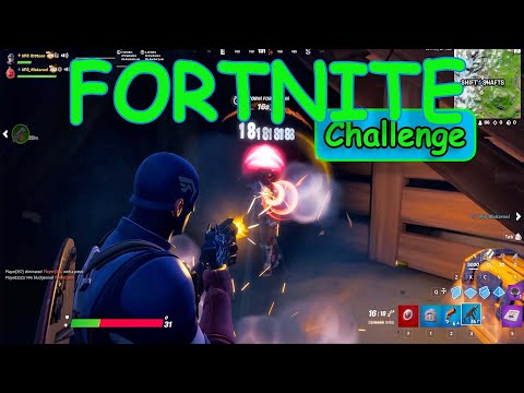 Fortnite Challenge | Playing with friends | Gameday #5