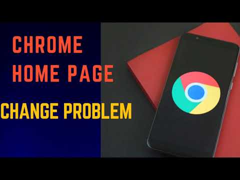 How to remove homepage from chrome browser