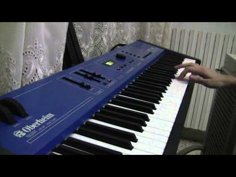 Rammstein - Mein Herz Brennt Live version some sounds on keyboard (Oberheim MC 1000)