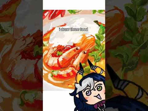 need more SHRIMP #art #food #pixelart #digitalart #shorts
