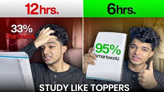 How to Study More in Less Time | Study Like Toppers For Any Exam (Proven Methods)