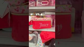 Juicy Couture Make Up bags at Burlington #juicycouture #shaniceshoppingsaga #shoppingvideos