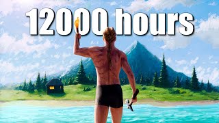 How a solo builder with 12,487 hours plays rust...