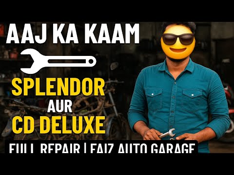 "Aaj ka Garage Scene I Real Bike Repair Life"Daily hustle of Faiz Auto -