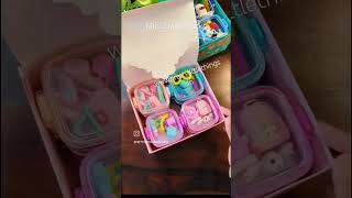 adorable mini eraser packs.. #stationery #erasers #kidsvideo #gifts #returngifts #adorable #roleplay