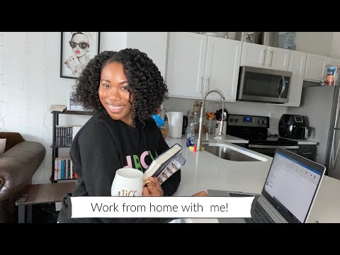 3 Realistic Working From Home Tips| Easy at Home Lunch| Quarantine Style|
