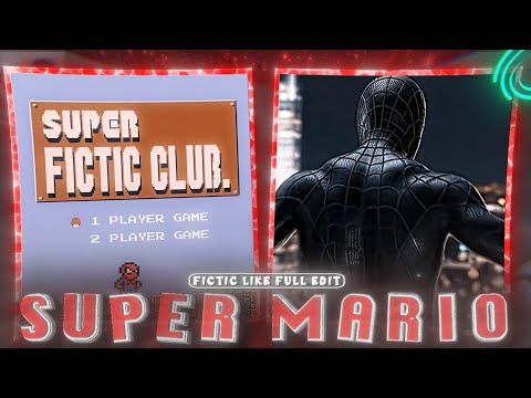 Fictic Editz Like Super Mario Edit On Alight Motion (+Preset)
