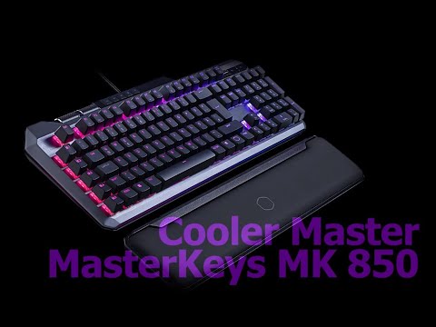 Impressions of Cooler Master MasterKeys MK 850 - mechanical Keyboard with analog Switches "Aimpad"