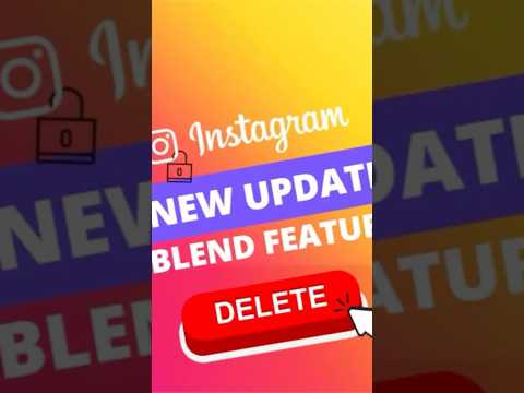 How to leave Instagram Blend Feature (Quick & Easy) #blendfeature