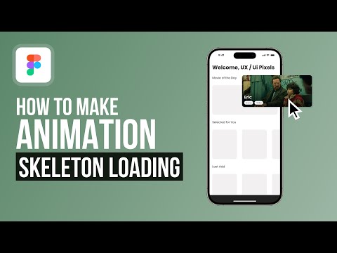 How to make.. Animation Skeleton Loading | Figma Tutorial