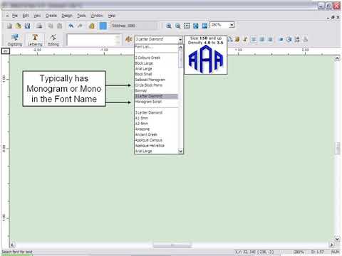 Monogram Function