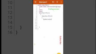 java compiler tutorial pattern ll 💯 java language ll 💯#short