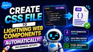 🔥 Add CSS to Lightning Web Components Automatically (No Manual Setup!) | @SalesforceHunt