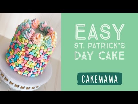 Easy St  Patrick's Day Cake
