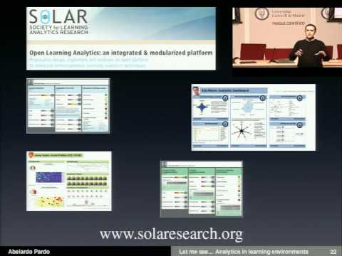 Let me see... Analytics in learning environments
