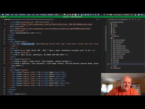 Front End Nerdery: Eleventy Project - DowntownGrille Cafe