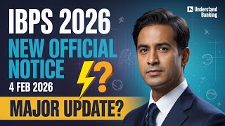IBPS 2026 Major Update 😱 | New Official Notice on 4 Feb 2026!