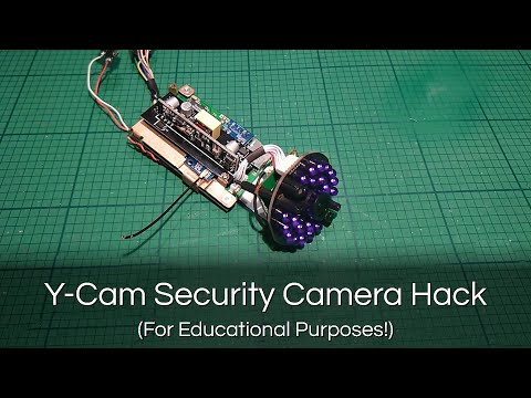 Y-Cam Security Camera Hack (For educational purposes!)