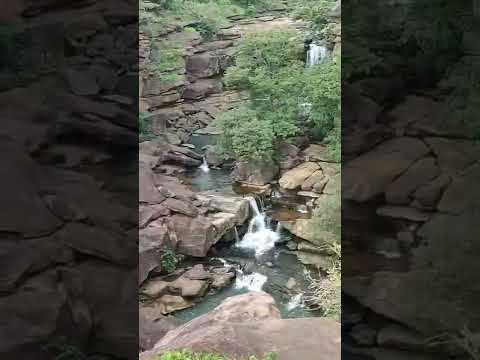 Serene view of 📍Bagdari waterfall #shorts #youtubeshorts #waterfall