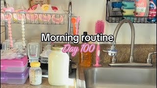 Clean with me - ASMR Kitchen Routine - Day 100