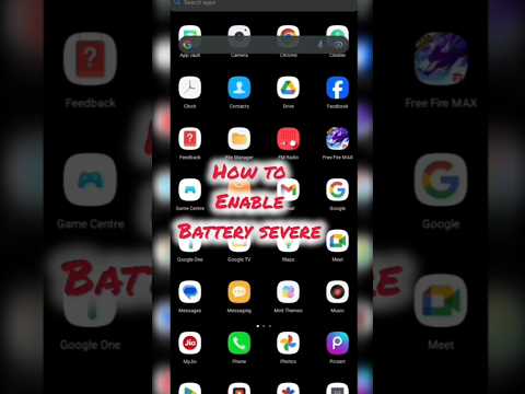 How to enable battry sever 🔥🇮🇳💯/phone me bettry severe kese on kare 🔥/Bettry severe