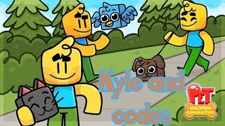 Tất cả codes trong Roblox Pet Walking Simulator