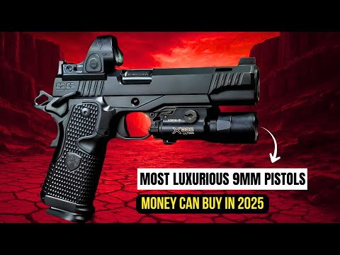 The Most Luxurious 9mm Pistols You Can Buy in 2025 — Prices Will Shock You!