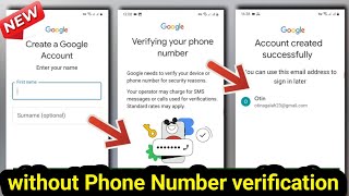 How to Create Gmail Account Without Phone Number Verification 2026 | Gmail Verify Your Phone Number
