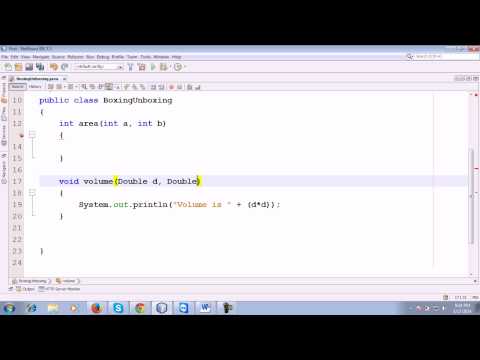 boxing and unboxing in java