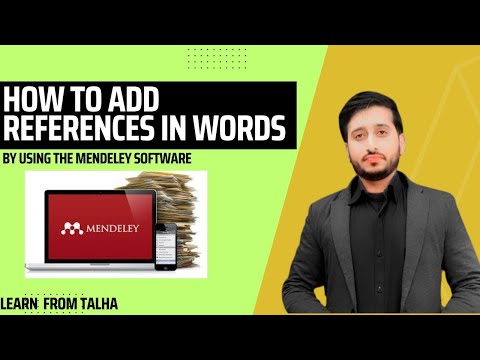 HOW WE CAN ADD REFERENCES BY MENDELEY SOFTWARE IN WORD FILES; USE OF MENDELEY SOFTWARE IN WORD