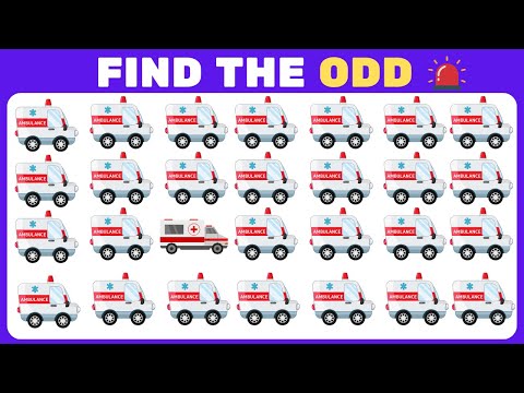 Find the ODD One Out 🚲🚖✈️ | Transportation Edition| Easy, Medium, Hard,