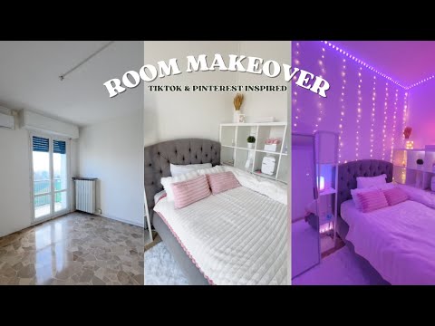 Disaster Room to Aesthetic Makeover | Full DIY Dream Room Transformation