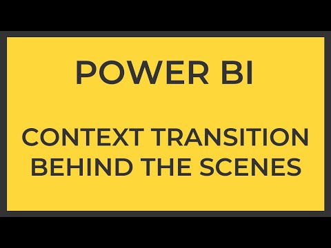 Power BI DAX Context Transition | Behind the scenes | DAX Query Plans