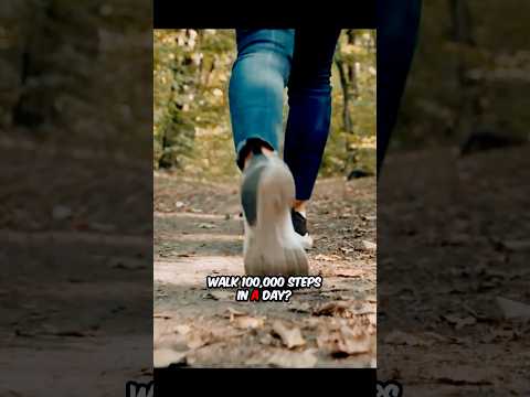 What Happens If You Walk 100,000 Steps ?! #fitnesschallenge #walking #whatif