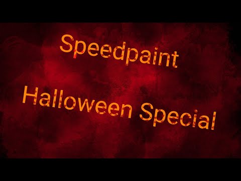 Speedpaint//Halloween Special