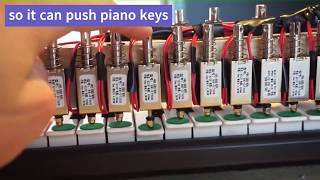 Robot That Can Play Piano - Raspberry Pi Project